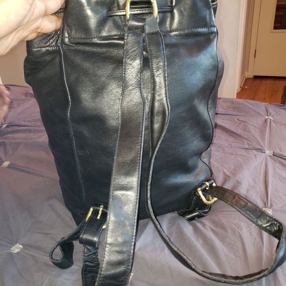 Coach Leather Backpack main image 4